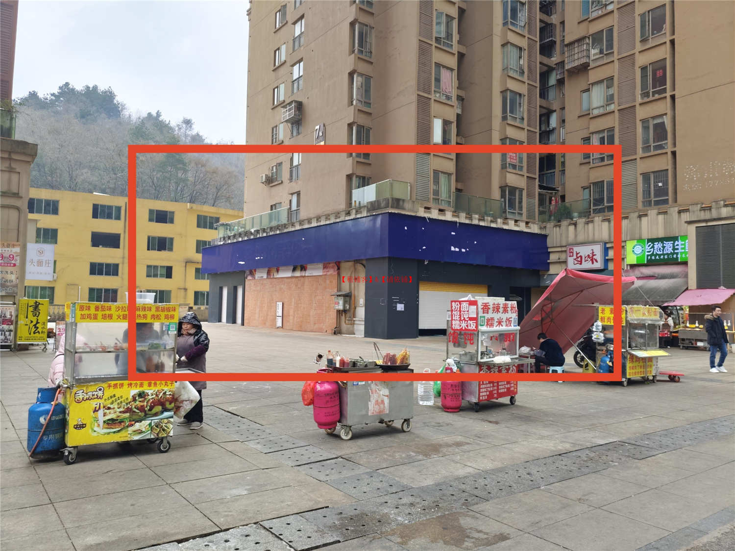 花果园U区双门头转角旺铺房东直租，可分租